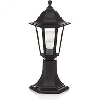 Lindby's Black Nane Plastic Outdoor Light