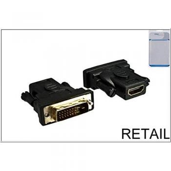 DINIC HDMI A Buchse auf DVI Stecker Adapter
