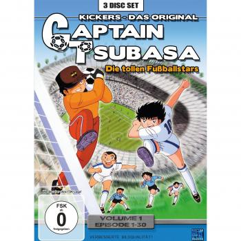 Captain Tsubasa – Les Stars du Football – Volume 1 (DVD) – États Bons