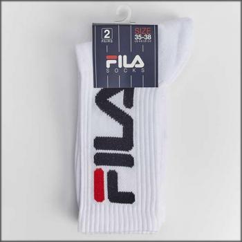 Calcetines Fila Plain Terry Negros para Adulto