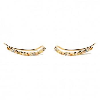 PdPaola Women's Rainbow Climber Earrings