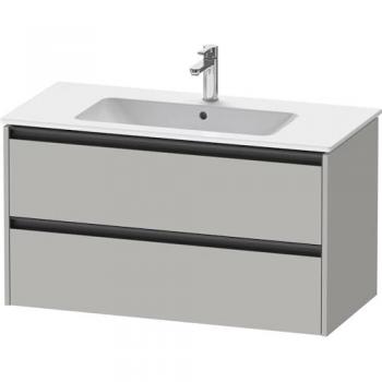 Duravit Ketho.2 Waschschrank mit 2 Auszügen – 101 x 48 cm, betong