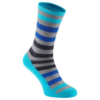 Madison Isoler Merino 3‑Season Blue Fade Sock – Size S (Male)