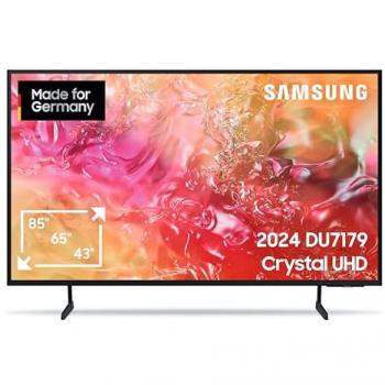 SAMSUNG GU43DU7179UXZG Smart-TV schwarz