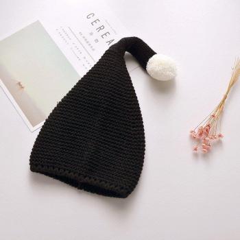 Chapeau de lutin de Noël en tricot pour bébé