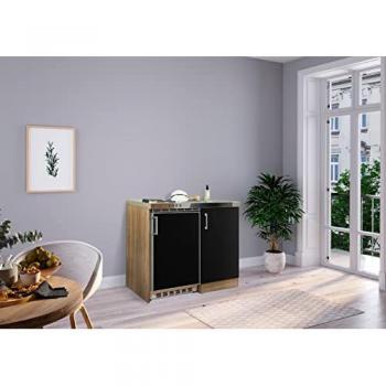 Dispenza Mini Cucina Rovine Nero Levin 100 cm