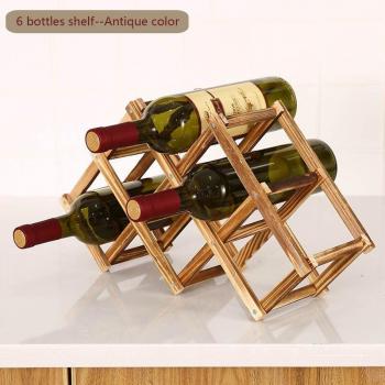 Collapsible Wine Storage Rack
