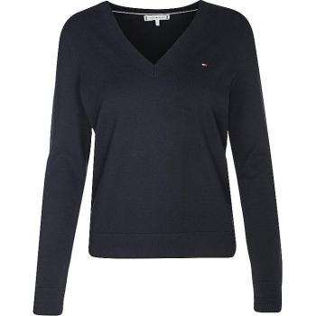 Pull Heritage Tommy Hilfiger Col en V Bleu Marine XS