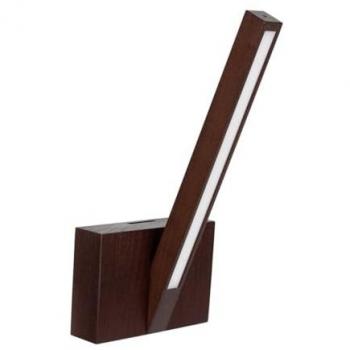 Lámpara Decorativa de Madera Guadalupa, 15x16x30 cm
