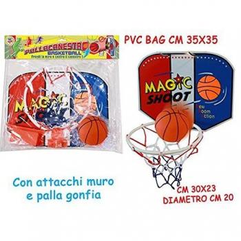 Set Canestro Basket con Palla Gonfiabile