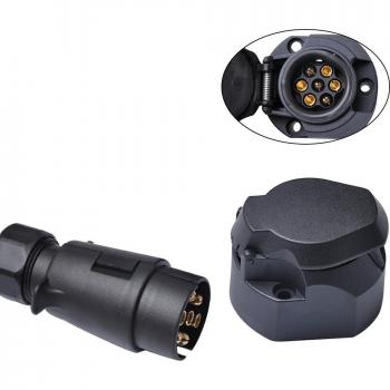 Plastic 12V Trailer Socket Plug