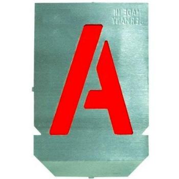 Complete Metal Lettering Stencils Set