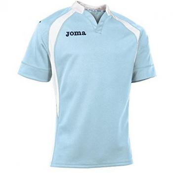Joma RUGBY-Top PRO Himmelblau mit Weißer Taillenlinie XXL
