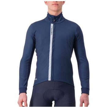 Castelli Entrata M‑Size Blue/Silver Men's Jacket