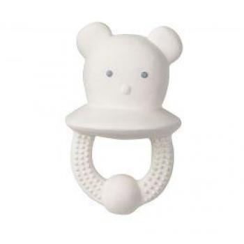 Urso Doce Saro Nature Toy Mordedor Branco