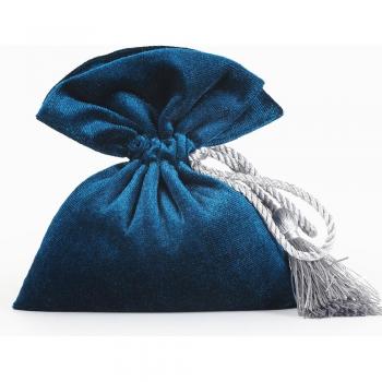 12x14cm Velvet Wedding Candy Bag with Tassels