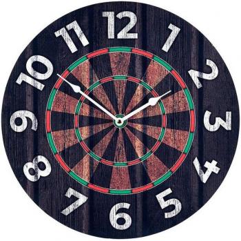 Kings Dart Quarz-Wanduhr, elegantes Design