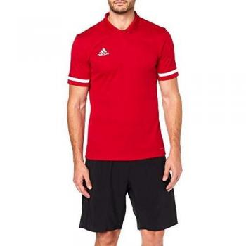 ADIDAS Herren Poloshirt Team 19, Power red/White, S