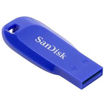 Fio Cruzer 32GB Azul Lâmpada