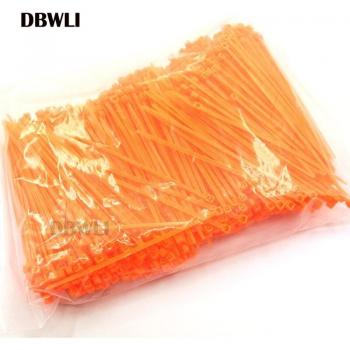 Assorted Color Nylon Cable Ties, 4 inches, 1000 pcs