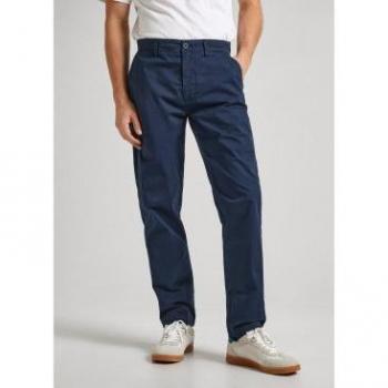 Pepe Jeans Men's Navy Slim Fit Chinos