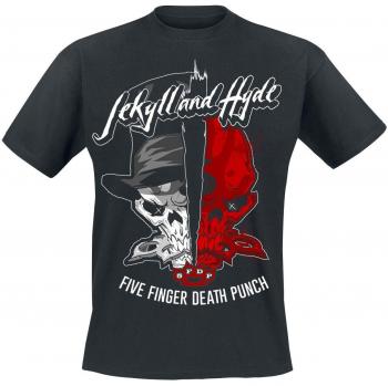 Five Finger Death Punch Jekyll And Hyde T-Shirt schwarz für Herren