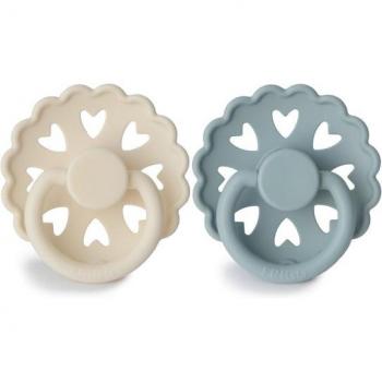 Frigg Chupeta Azul 0-6 Meses Silicone