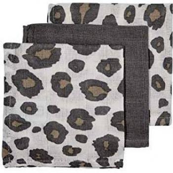 Meyco Panter Mundtuch Neutral 3 Stück