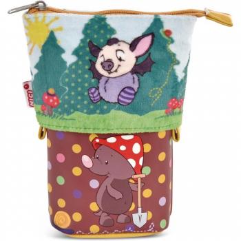 Astuccio Peluche Nici Green Forest Friends 19,5 cm Morbido