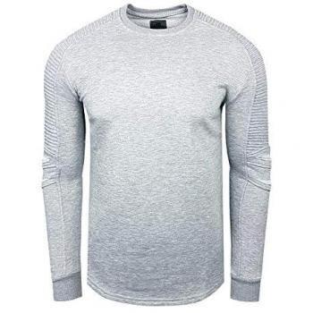 Rusty Neal Sweatshirt mit Rippdetails für Herren