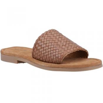 Women's Hetty Slide Tan Leather Footwear – Hush Puppies