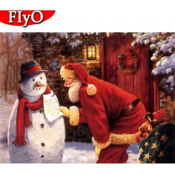 5D Diamant-Malerei Santa Claus Handwerk Set mit Strass (20X30CM)