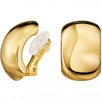 Éclat Doré Traveller – Boucles Demi-Rondes 25x18 mm