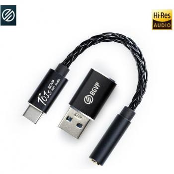 BGVP T01s USB Type C to 3.5mm DAC Adapter