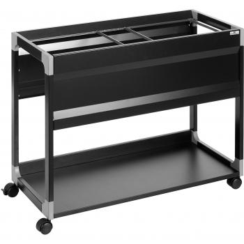 Durable 378501 System File Trolley 100 Multi, schwarz