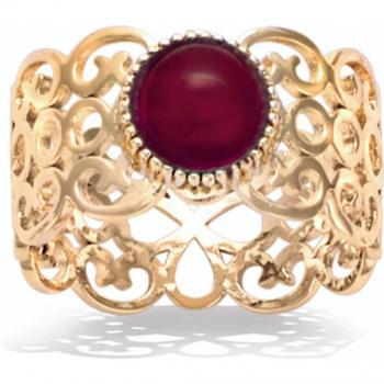 Cleopatra Bague in Rotgold