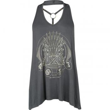 Iron Throne Themed Game of Thrones Top for Women, Charcoal, Size Range S to XXL