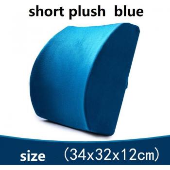 Low Back Pain Relief Memory Foam Cushion with Straps