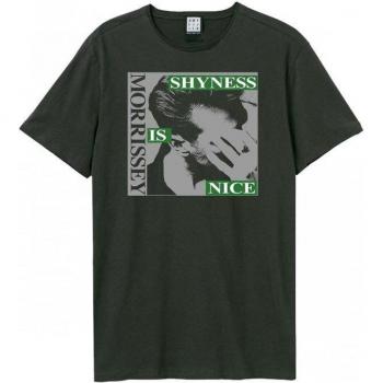 Amplified Mens Shyness Is Nice Morrissey Shirt – 3XL Charcoal