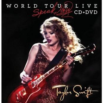 Taylor Swift Speak Now World Tour Live (CD) Album with DVD