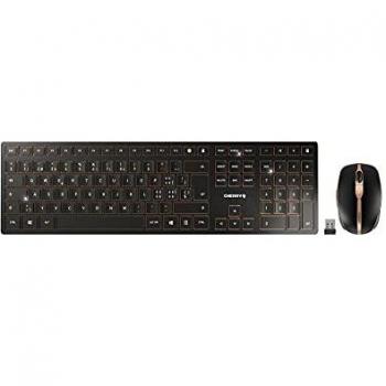 CHERRY DW 9100 SLIM QWERTZ Tastatur und Maus Set