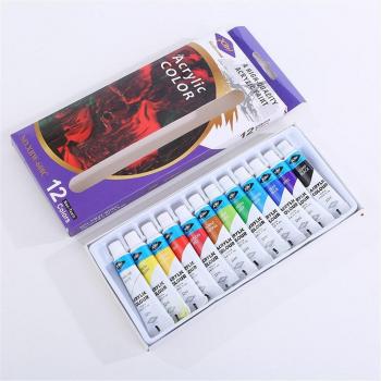 Acrylverf 12 Kleurenset voor Schilderen