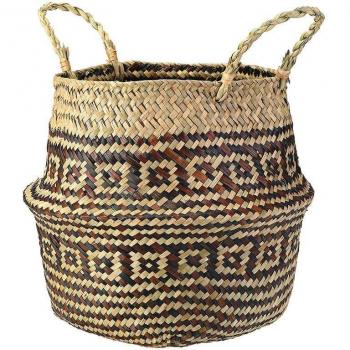 Hanging Seagrass Flower Pot