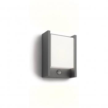 Philips Arbour 8720169263833 LED-Außenwandleuchte mit Bewegungsmelder LED 3.8 W Anthrazit