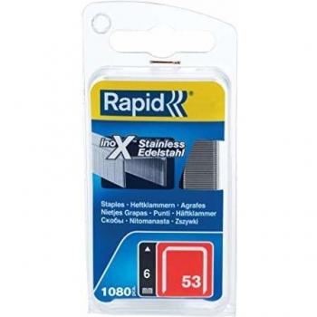 Rapid 53 Series Stainless Steel Fine Wire Staples