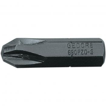 Juego de puntas Gedore 690 PZD 3 L S-010