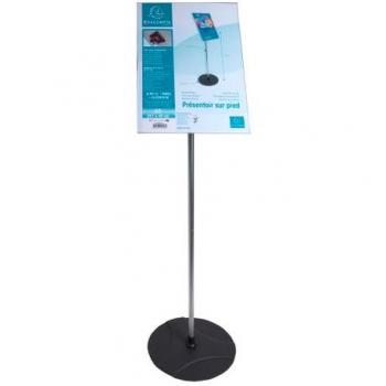 Présentoir sur pied A3 en Plexiglas et Aluminium