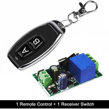 Relais universel Rubrum 433 MHz – Télécommande sans fil 1CAN pour porte et lumière