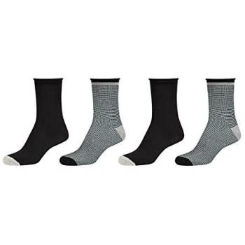 Camano Langsocken »komfortabel«, (4er Pack), mit verstärkter Ferse