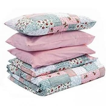 Marsala Cotton Double Bedding Quilt Cover Set